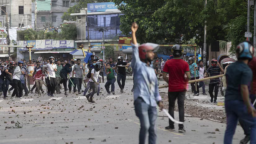 AP : Anti-government protests in Bangladesh